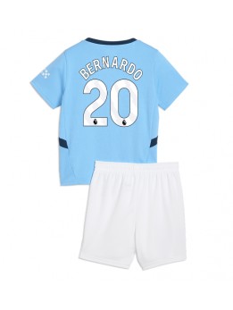 Manchester City Bernardo Silva #20 Replika Hemmakläder Barn 2024-25 Kortärmad (+ byxor)